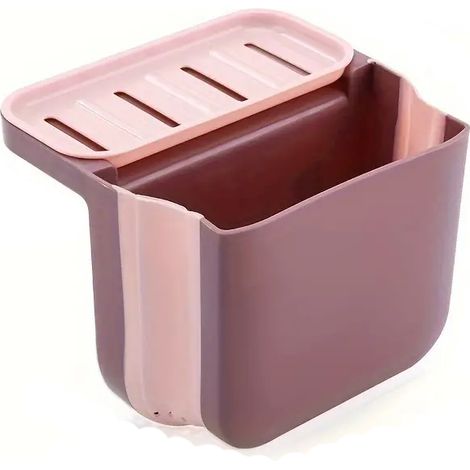 Évier de cuisine, panier d'égouttage rétractable, ventouse, étagère de rangement suspendue pliable, bac à déchets de cuisine, séparation eau/poussière, poubelle