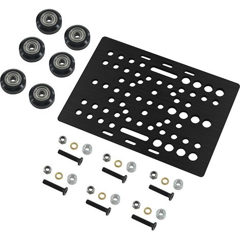 20–80 mm V-Slot-Portalplatten-Set mit V-Slot, solides V-Rad-Set für Profile, CNC-Maschinenteil, 3D-Druck (1/5)