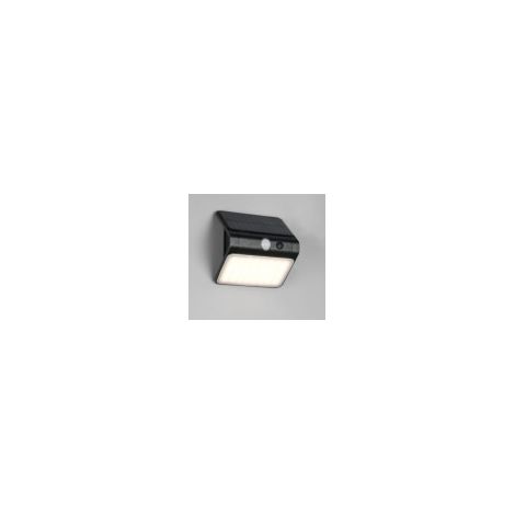 OLINDA APPLIQUE SOLARE NERO CON SENSORE L12