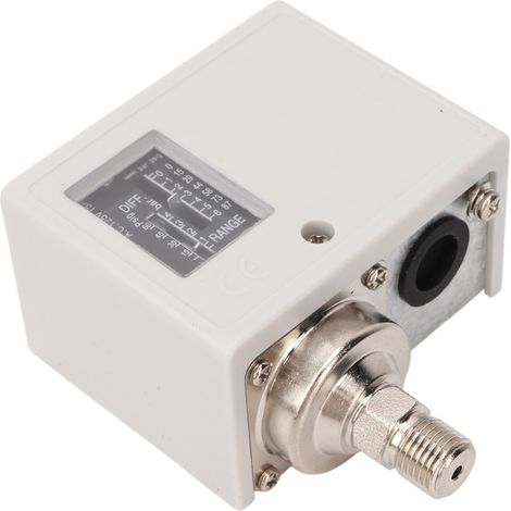 Pressostat pour compresseur, chaudière ou sécheur, robuste, 6 kg, AC125V/250V, G1/4 (1/5)