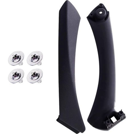 CCYKXA Black Right Door Handles & Exterior Door Handle Cover for BMW E90 E91 (2005-2011), Door Handle Replacement Kit for BMW 3 Series (Black Right)