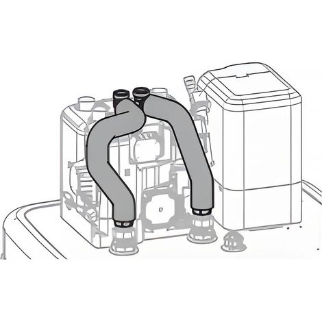 Daikin Anschluss-Set Bivalenz-Option, für Altherma 3 R Ech2o Innengerät, EKECBIVCO2A