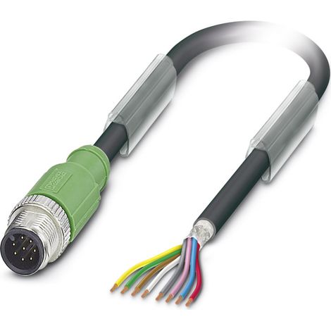 Phoenix Contact 1522778 Sensor-/Aktor-Steckverbinder, konfektioniert M12 Stecker, gerade 1.50 m Polz