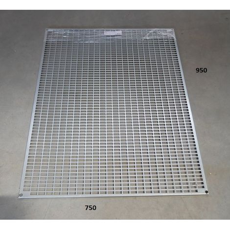 Platine métallique perforée 950x750mm acier galvanisé pour coffret 1000x800mm GISSEY