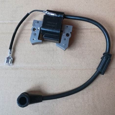 Bobine d'allumage EC08 : Cette bobine d'allumage haute tension est adaptée aux moteurs domestiques EC08, assurant un allumage fiable. (1/5)