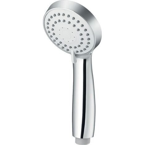 Pommeau de douche universel haute pression - jets réglables - Superbe poignée en finition chromée - Élimination facile du calcaire - Pommeau de douche de rechange (1/4)