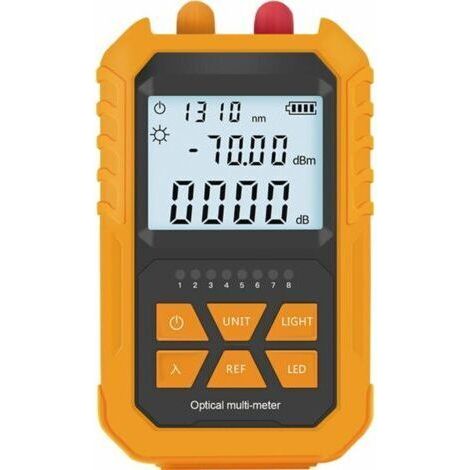 BUNTHAUS 5 km lumiere rouge type A batterie compteur de puissance optique machine integree Testeur de puissance optique haute precision SGM305 livresans batterie