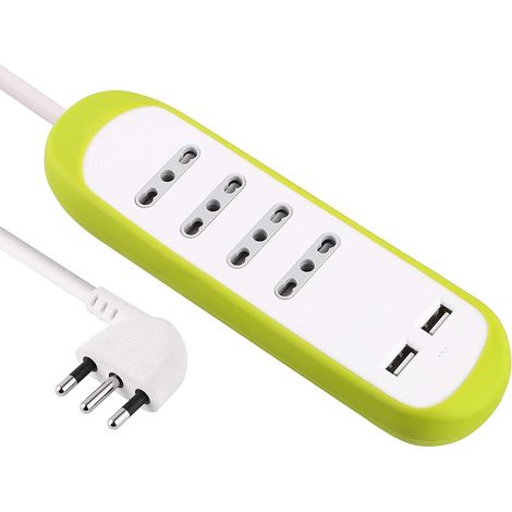 ELECTRALINE - GUMMY MULTIPRESA 4P 2USB 2.1A COVER SILI