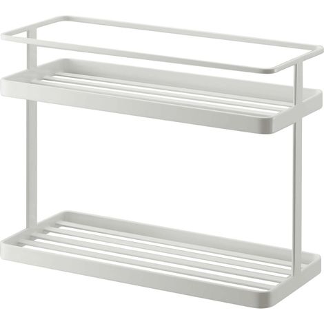 étagère de comptoir en acier pour le rangement de vos épices, taille unique, blanc (1/5)