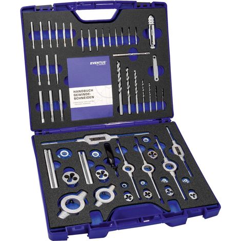 Juego universal de machos de roscar GS52 HSS de 52 piezas - 70571 (1/5)