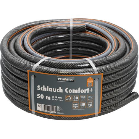 Primaster Gartenschlauch Comfort+ 50 m Ø 19 mm (3/4) (1/2)