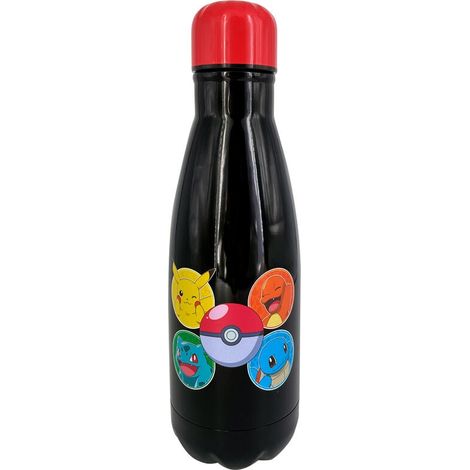 Botella de agua de acero inoxidable de 500 ml duradera y a prueba de fugas