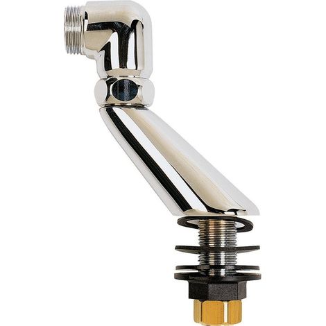 Colonnette excentrée 50 mm – Raccord M 1/2' – Raccord M 3/4' – Pour installations sanitaires – Sobime (1/3)