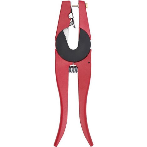 Pince à étiquettes auriculaires pour bovins, applicateur à 90 degrés, outil de pose d'étiquettes auriculaires pour bovins, porcs, ovins et caprins (pour l'hygiène et la santé des bovins) (pince à étiq (1/3)