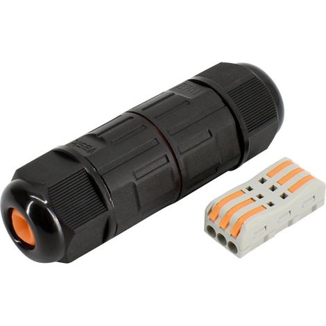 Connecteur de câble universel hermétique IP68 à 3 voies avec connecteur rapide