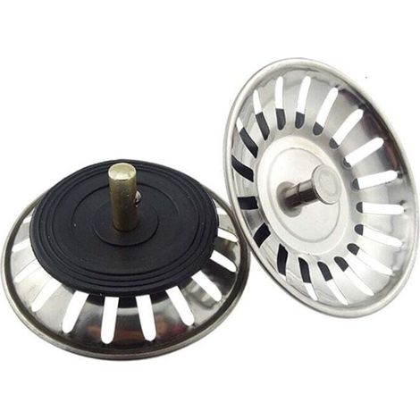 Bonde en inox (Diametre : 83 mm - Hauteur : 16 mm) pour eviers Armonia, Galassia (1/5)