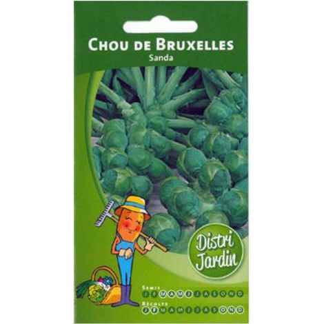 Sachet de graines de chou de Bruxelles sanda