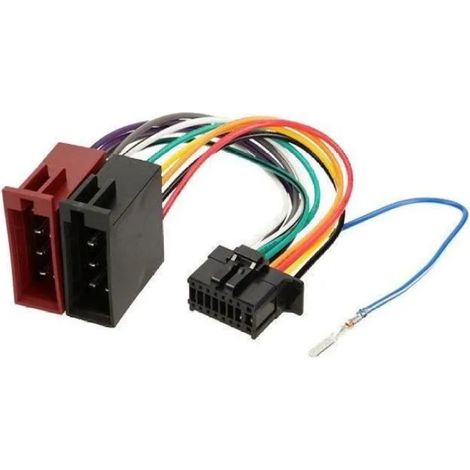 ISO-Adapterkabel für Pioneer Autoradios DEH-X6600BT, DEH-X6800DAB, DEH-X7500SD und DEH-X8500BT (1/5)