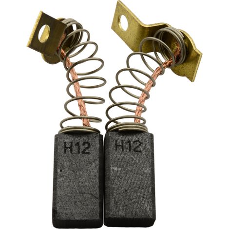 Balais de Charbon pour DeWalt Marteau DW558K - 7x12x22mm (1/2)