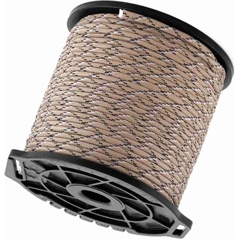 Bobine multifonctionnelle d'extérieur, corde en paracorde 9 brins, épaisseur 4 mm, corde à linge, corde à vent pour tente, corde d'escalade (1/2)