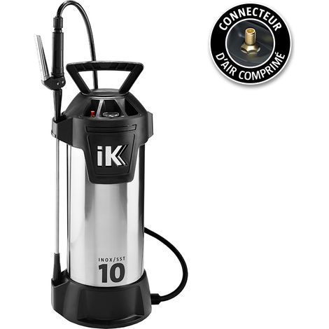 IK SPRAYERS Pulvérisateur pression préalable IK INOX 10L