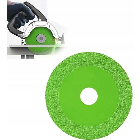 Lame diamantée Virella 125 mm pour une coupe précise du verre, du grès et du carrelage (1/5)