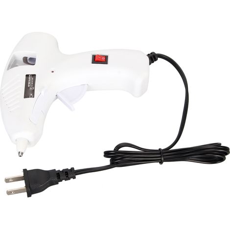 Pistolet à colle thermofusible 20W, préchauffage rapide, poignée ergonomique, support pliable, compatible avec les bâtons de colle de 7 mm, prise européenne 110V-240V. (1/5)