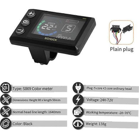 Kit vélo électrique avec contrôleur 3 modes 36V 48V 15A