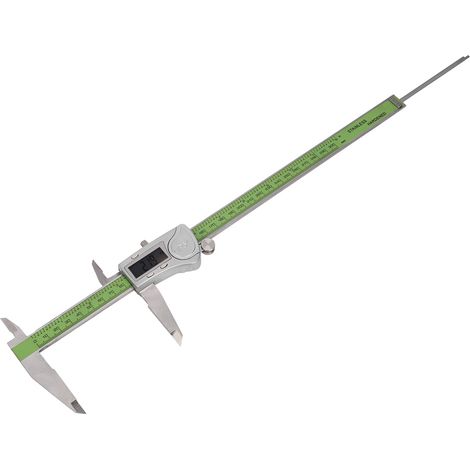 Digitaler Messschieber IP54 Elektronischer Nonius-Messschieber Mikrometerlehre Edelstahl Messwerkzeug 300 mm (1/5)