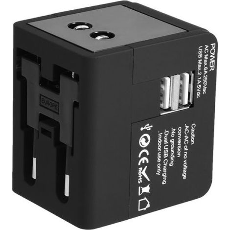 SHI- Adaptateur de fiche Adaptateur de charge de charge rapide en un seul convertisseur de sortie de mur de telephonie detachee (1/5)