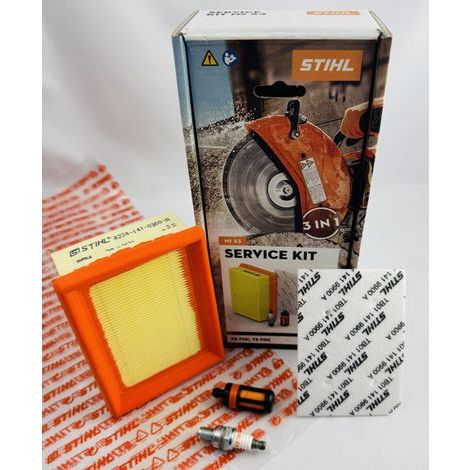 Kit de Service STIHL 53 TS 710i, TS 910i, TB010074100 Filtre, Bougie (1/2)