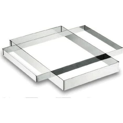 Piastra in acciaio inox Lacor 68060 40x60 cm 1 litro