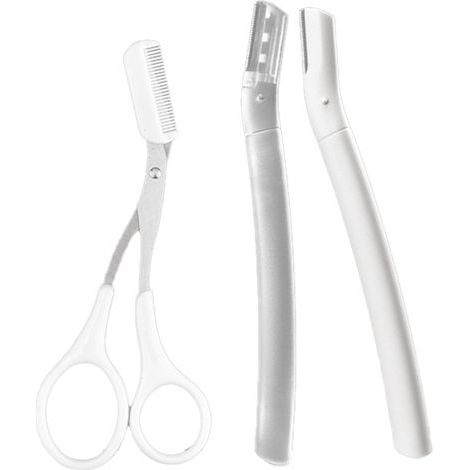 Augenbrauenrasier-Set – Gesichtsrasierer und Trimmer – Multifunktionaler Augenbrauentrimmer – Für Gesicht, Körper und Bart – 1 Stück (1/5)