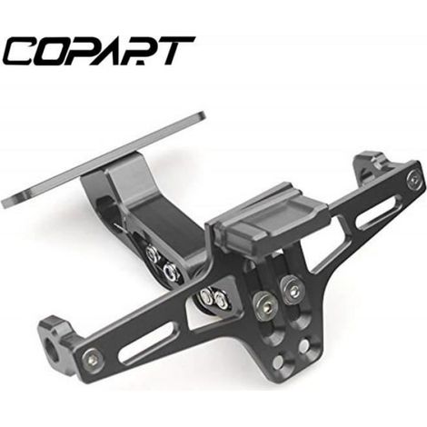 vert - Support De Plaque D'immatriculation Arrière Pour Moto, Avec Clignotant Et Lumière Led, Pour Kawasaki, (1/4)