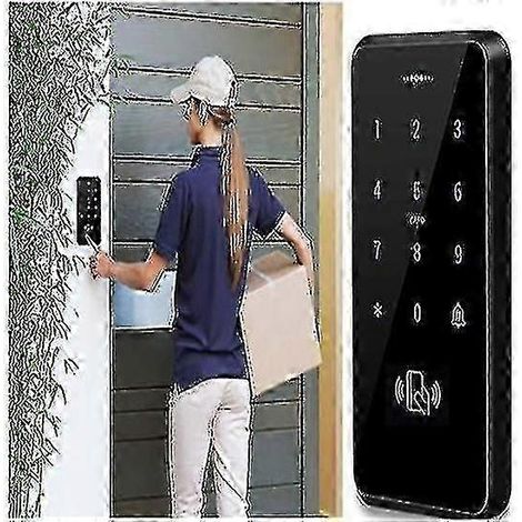 Système de contrôle d'accès RFID 125 kHz à écran tactile entièrement étanche pour 3 000 utilisateurs avec éclairage EL amélioré. (1/2)