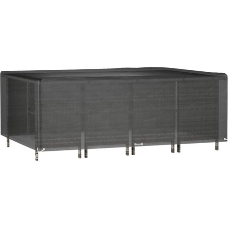 Maison Exclusive - Copertura Mobili Giardino 12 Occhielli 240x180x80 Rettangolare (1/5)