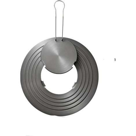 Diffuseur de chaleur antidérapant - Répartiteur de chaleur - Diffuseur 2 en 1 - Plaque annulaire amovible - 26 cm (1/5)