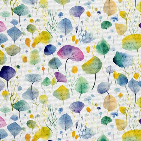 Tela decorativa para exteriores Oxford - estampado vegetal - DX2804 (1/5)