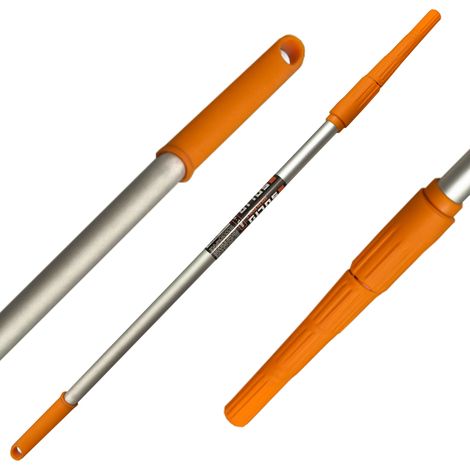 Massiver Teleskop-Rollstab 1-1,8 m Aluminium 6500 Neu