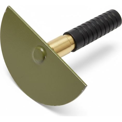 Grattoir demi-lune 14 cm Filetage M12/175 pour ramoneur  Nettoyage des conduits de cheminée (1/5)