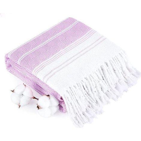 Toalla de baño de algodón de secado rápido (1 unidad), extragrande, absorbente, multifuncional, unisex, color 5, 180 x 100 cm. (1/5)