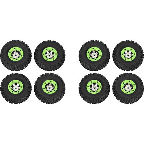 8 Pièces Gauche et Droite Pneus Roue Kit de Pneu pour 12428 12423 12427 1/12 TéLécommandé Voiture Pièces de Rechange Remplacer Accessoires (1/5)