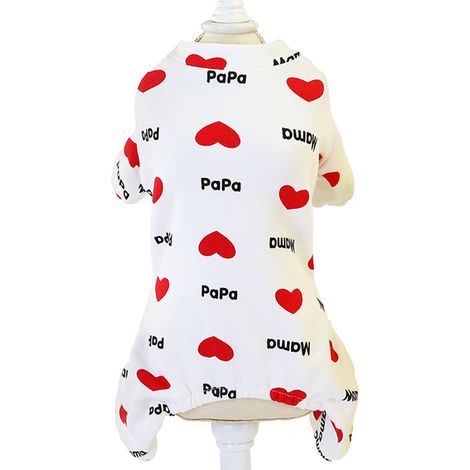 Pyjamas pour petits chiens, pyjamas pour chihuahuas, vêtements pour chiots, pyjamas extra-petits pour chiots, grenouillères douces pour animaux, vêtements pour chiens (chihuahua, yorkshire, chat de pe (1/5)