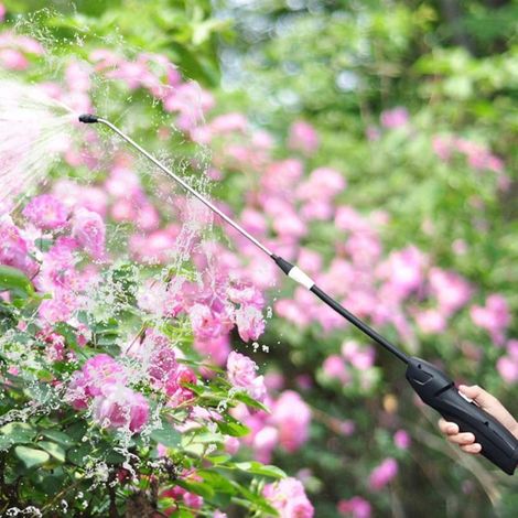 Pulvérisateur De Jardin Électrique, Pulvérisateur De Plantess Antirouille Avec Poignée Allongée, Pulvérisateur De Plantess Alimenté Batterie 800 MAh Avec Tuyau De 2 M De Long, Pulvérisateur Ergonomi (1/2)
