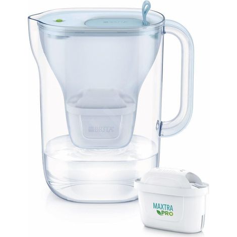 Brita - Carafe filtrante Style Eco, volume 2,4 l, filtre Maxtra Pro, bleu 1052807