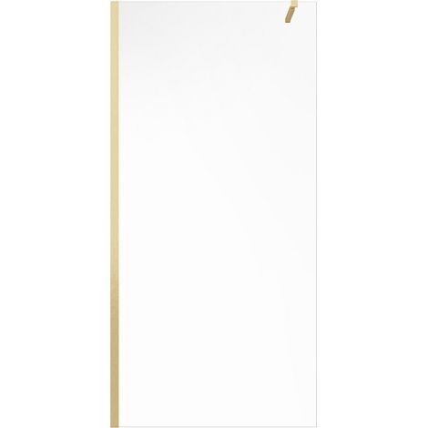 Parete doccia all'italiana - Dorato - 120x200 cm - DAREN