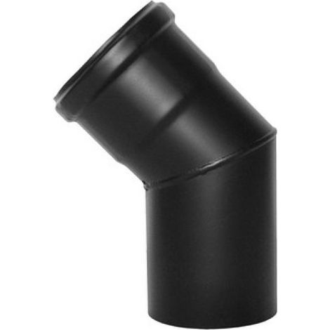CURVA A 45° PELLET SMALTATO Diam. 80