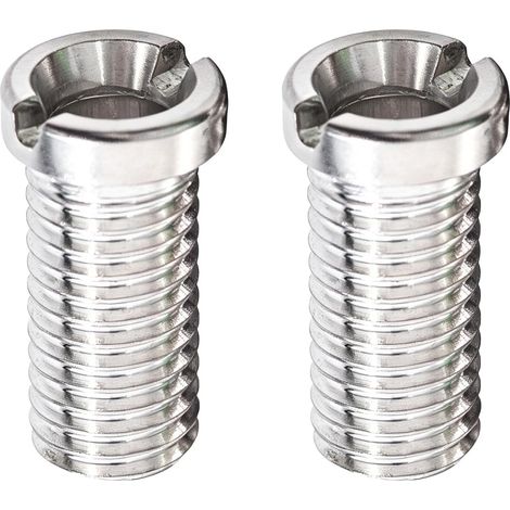 2 Pièces de Vis Creuse D'évier M12 x 35 mm, Vis D'évier Universelles en Acier Inoxydable Argent pour Accessoires D'éviers De Cuisine Éviers À Panier Filtant Remplacement Des Anciennes Vis Défectu (1/5)
