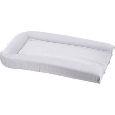 Matelas langer PVC+2 eponges amovibles 42x70cm - Blanc