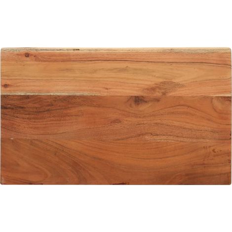 Tischplatte 50x40x3,8 cm Rechteckig Massivholz Akazie